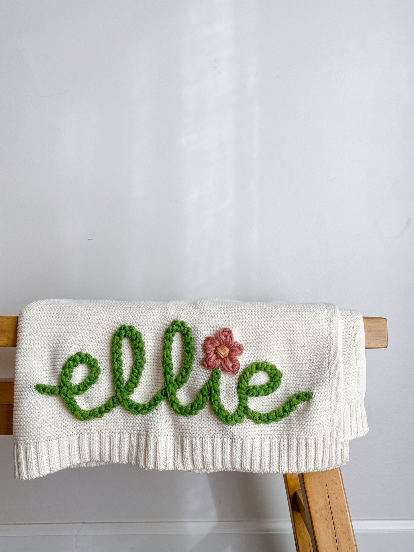 Custom Embroidered Blanket