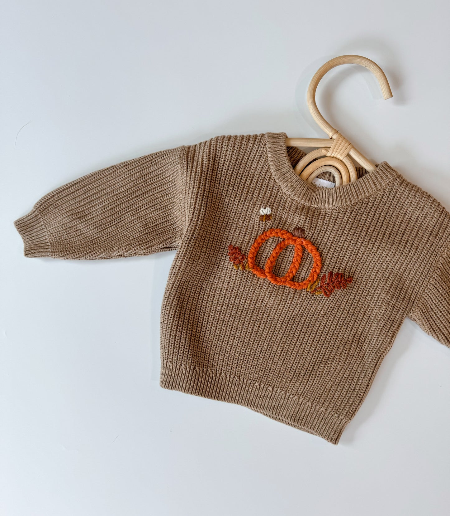 Autumn Sweater in Hot Cocoa 6-12m