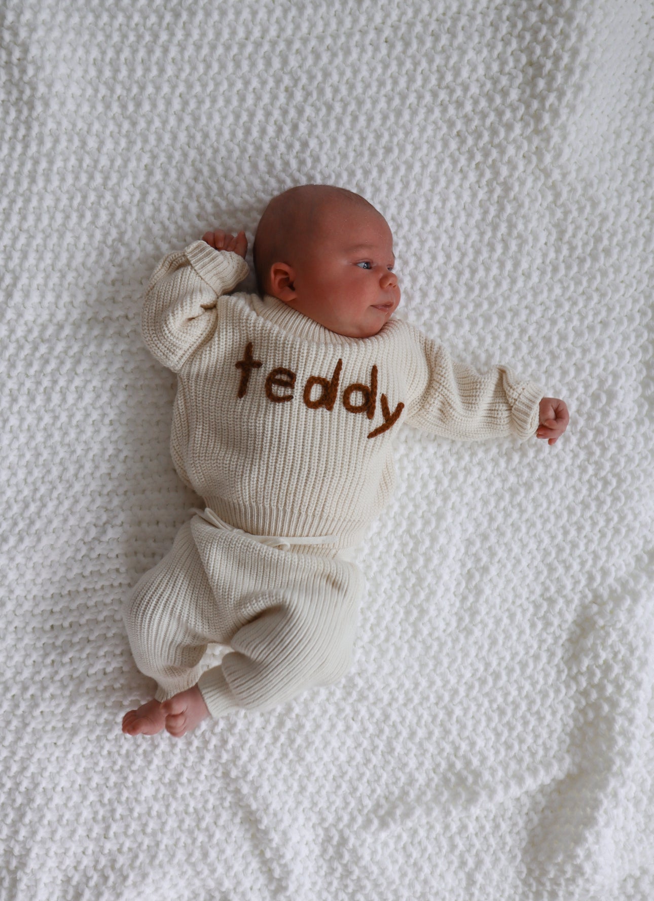 Marshmallow Cream Newborn Set