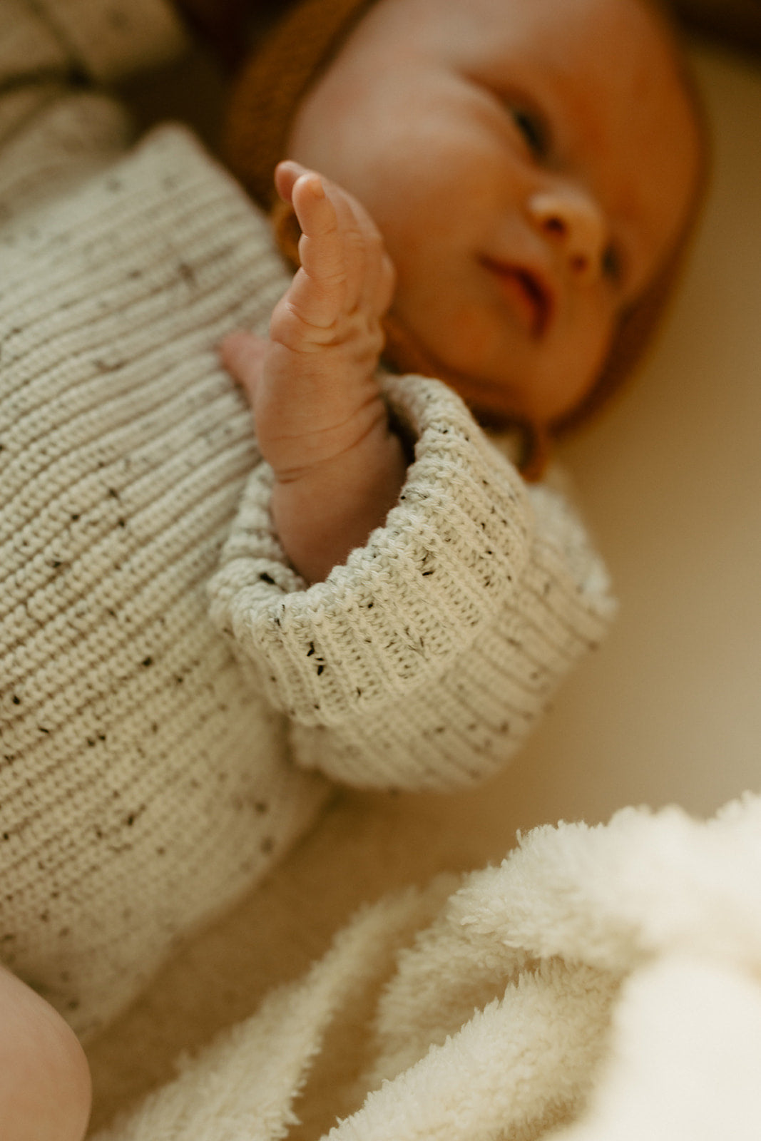 Custom Sweater Romper: Cookies & Cream
