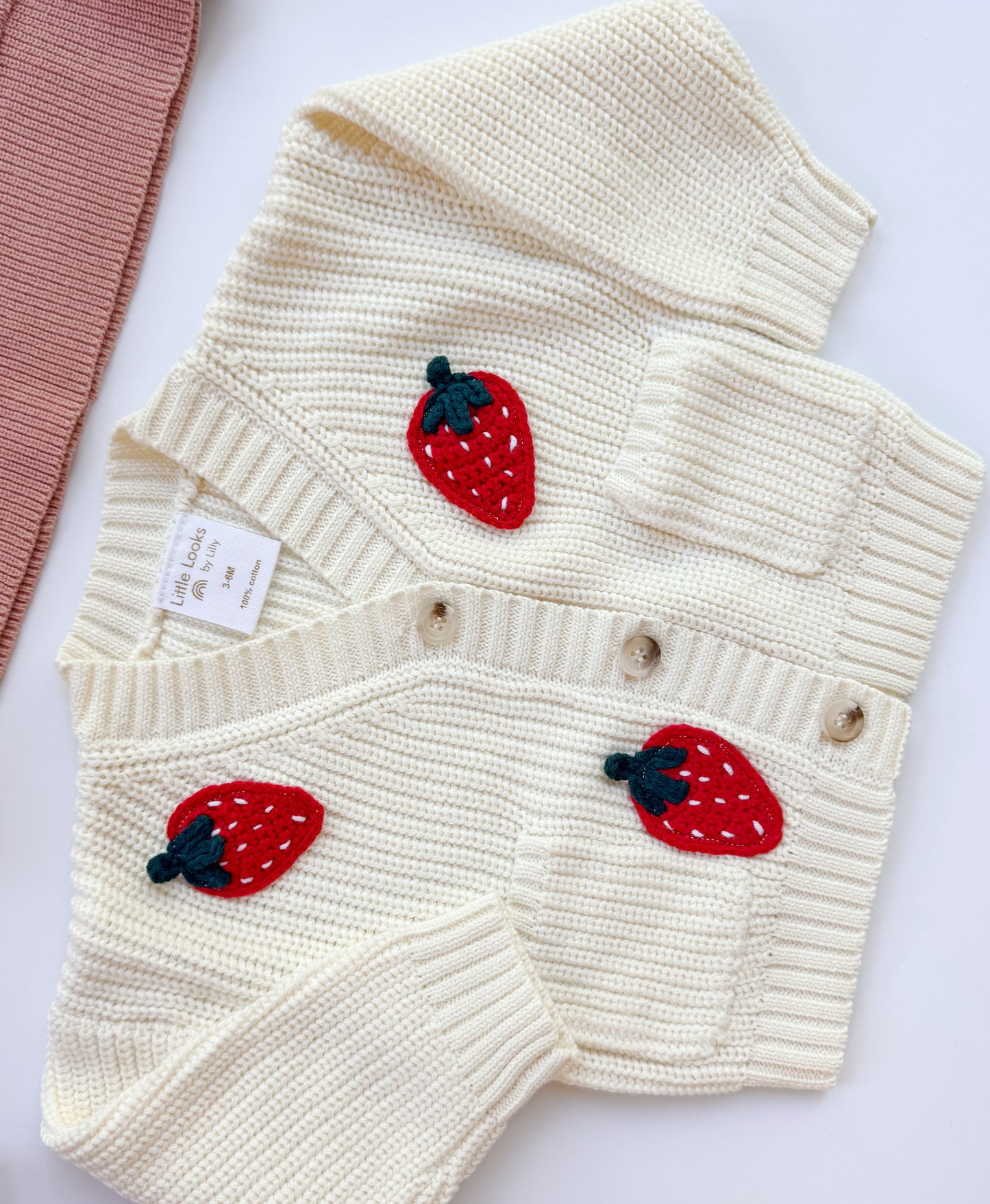 Strawberry Cardigan