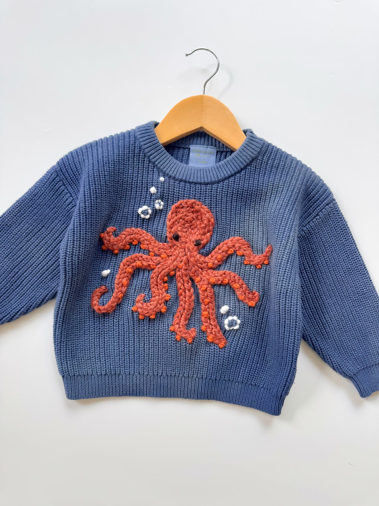 Hand Dyed Octopus Sweater