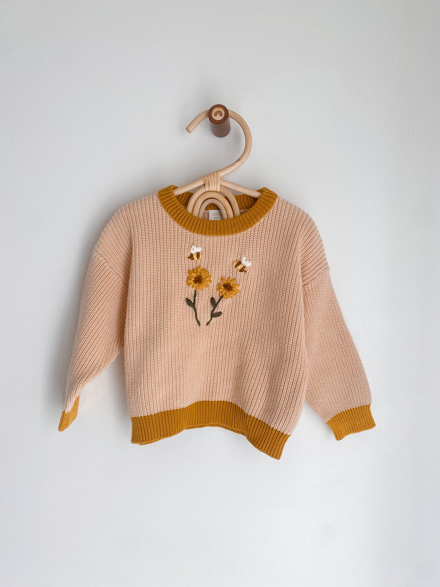 Custom Sweater: Lemon Meringue