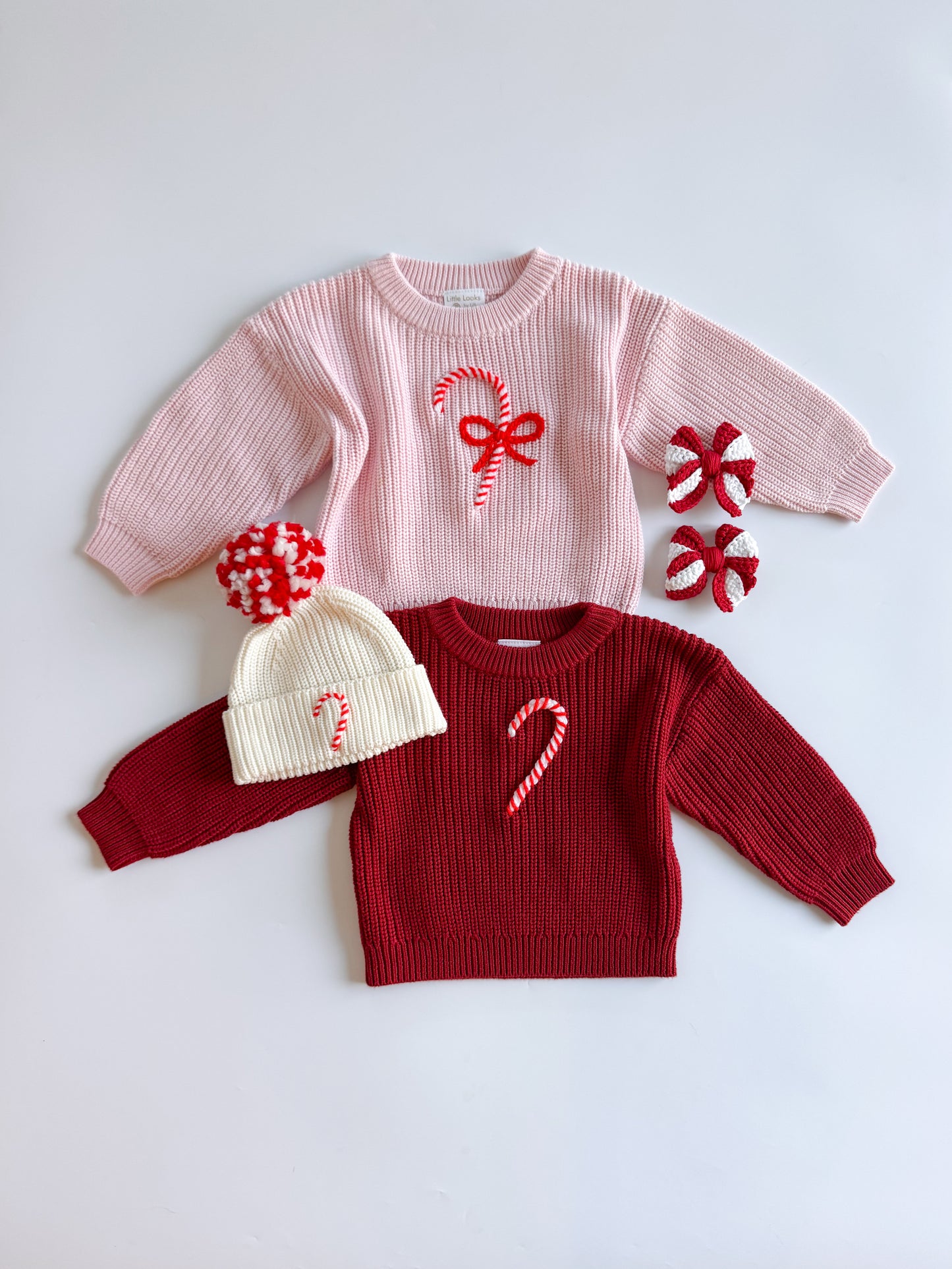 Ruby Candy Cane Sweater