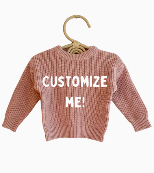 Custom Sweater: Taffy