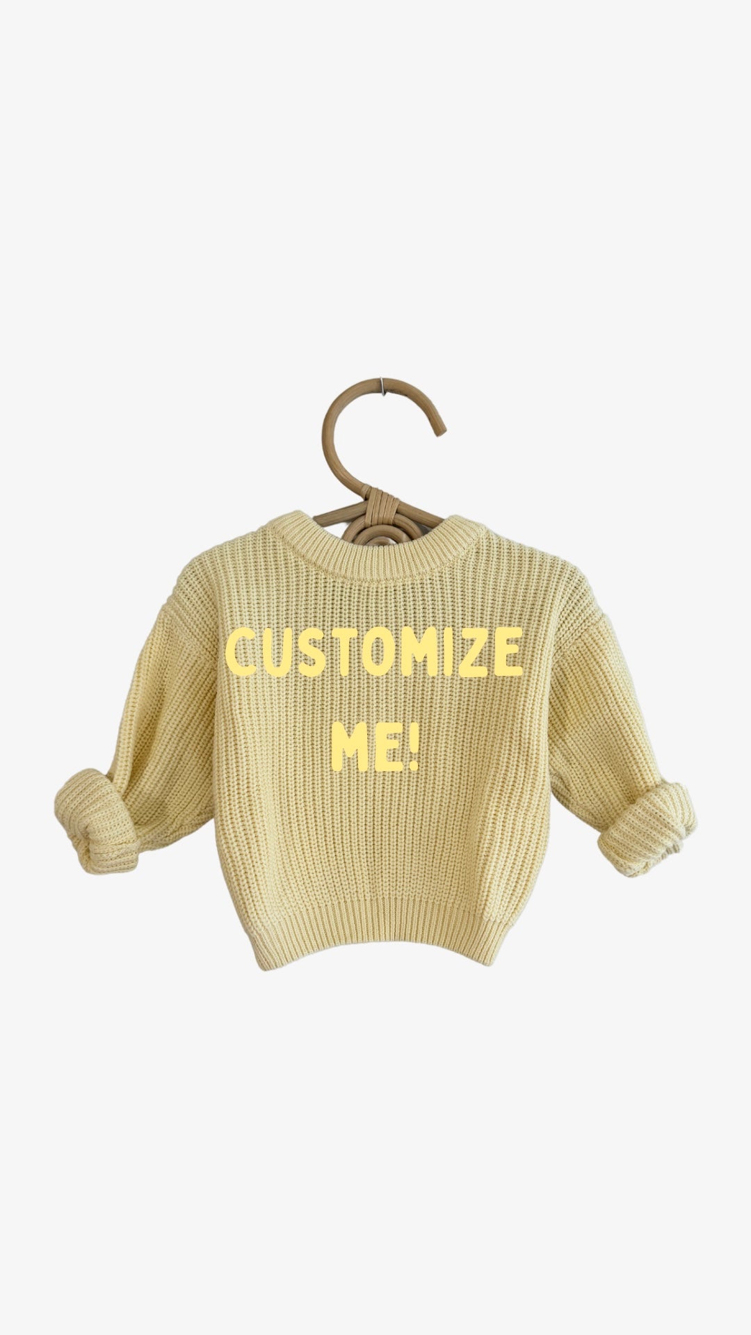 Custom Sweater: Sunny Day