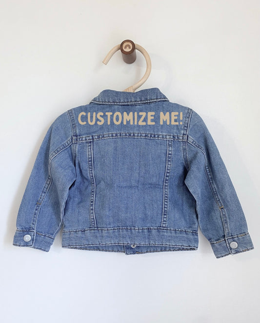 Custom Jean Jacket