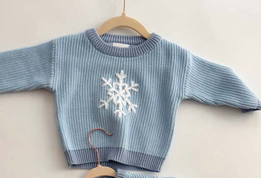 Snowflake sweater 3-6m