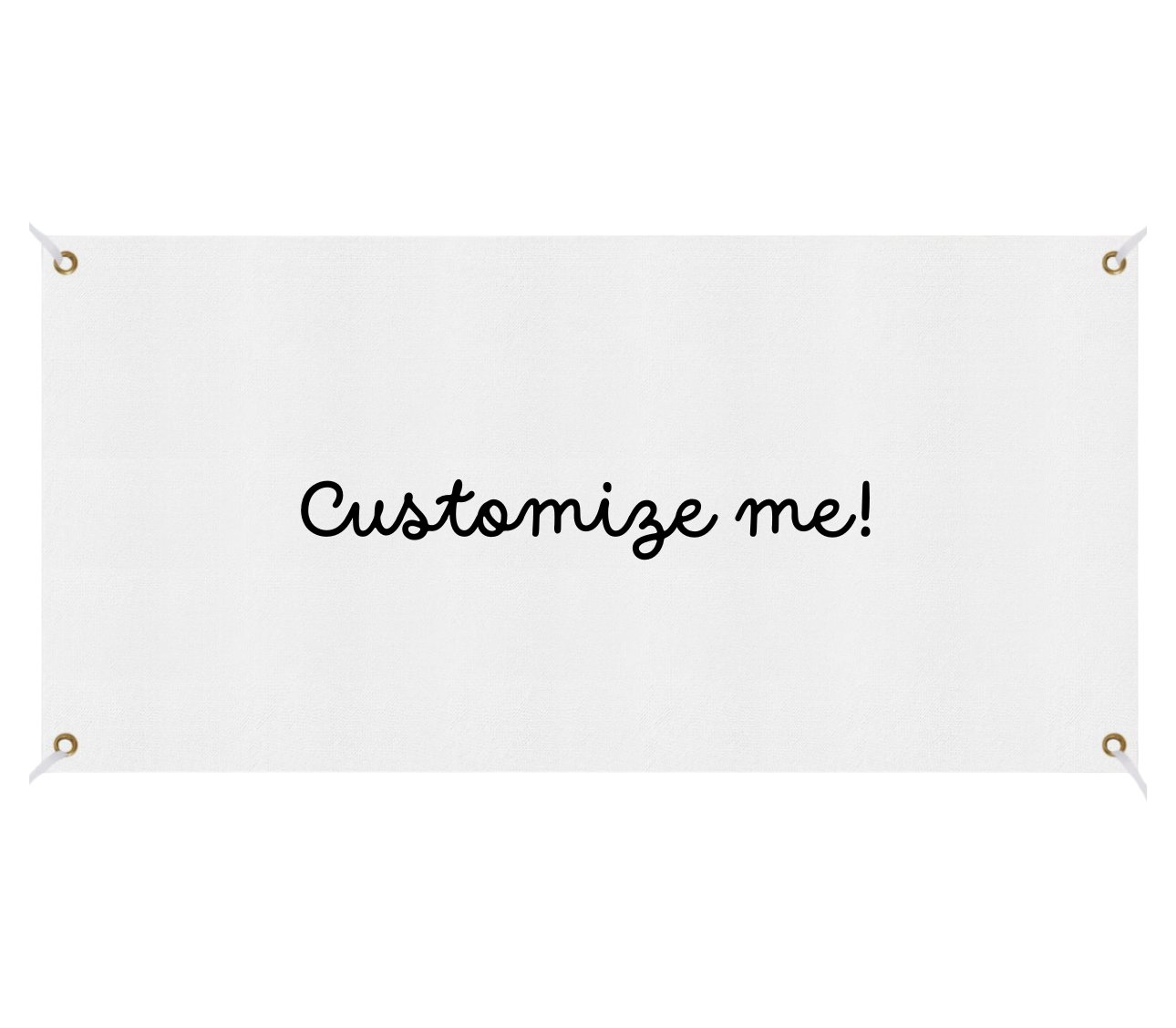 Custom Hand Painted Banner