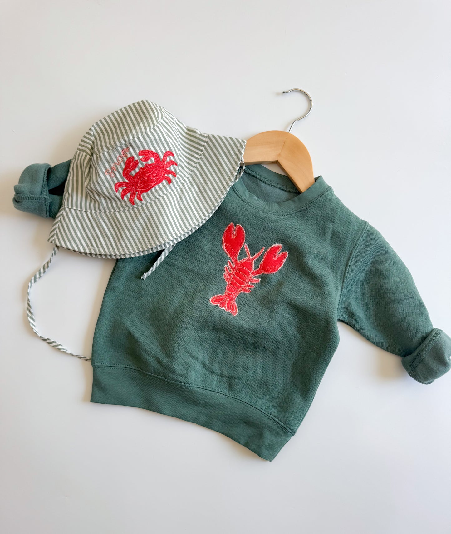Lobster Appliqué Sweatshirt