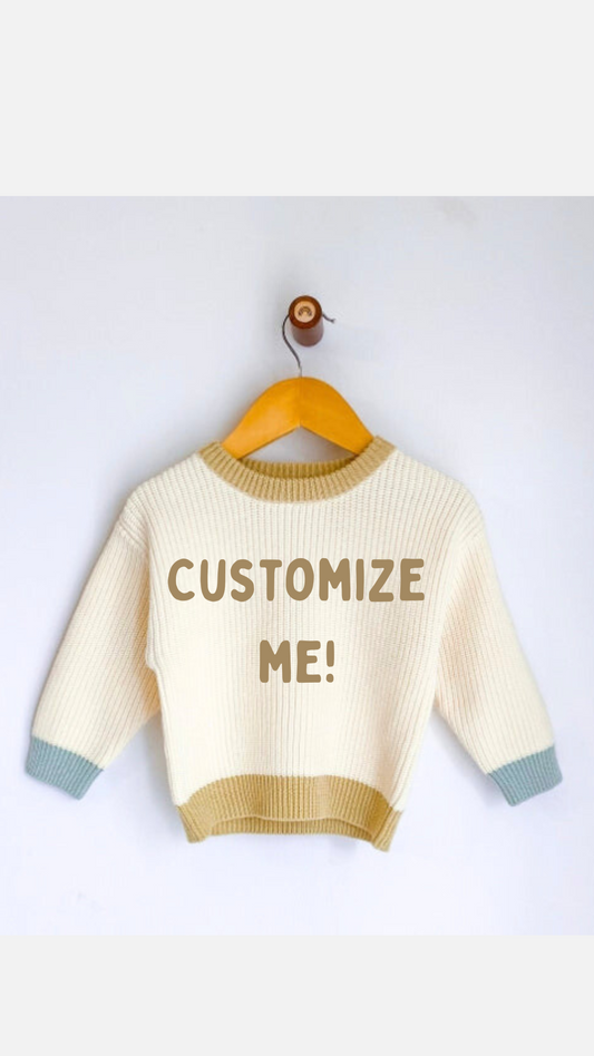 Custom Sweater: Coastline