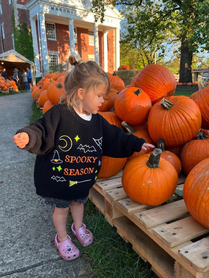 GLOW Spooky Season Sweater