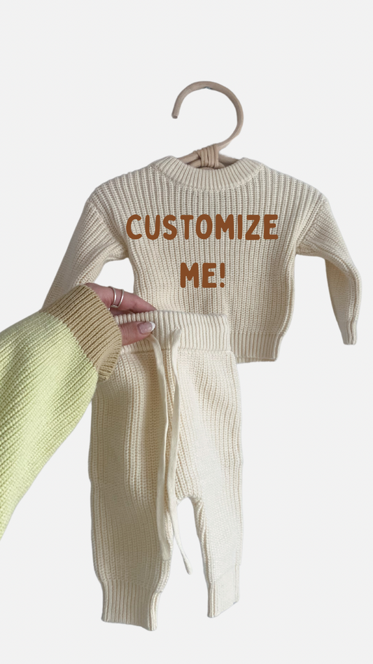 Custom Newborn Set: Marshmallow Fluff