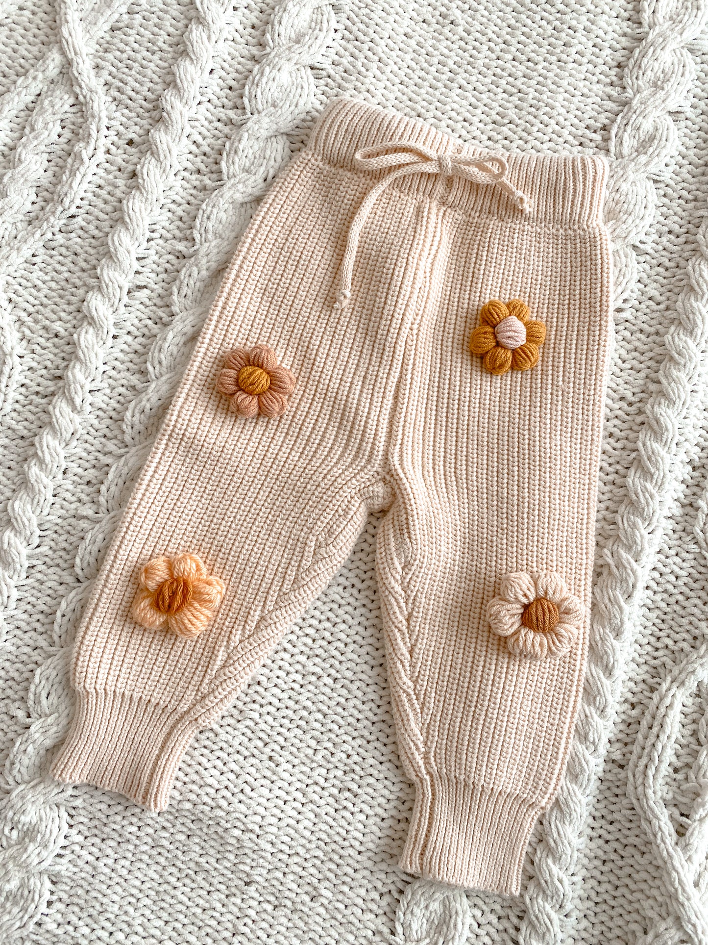 Knit Pants in vanilla