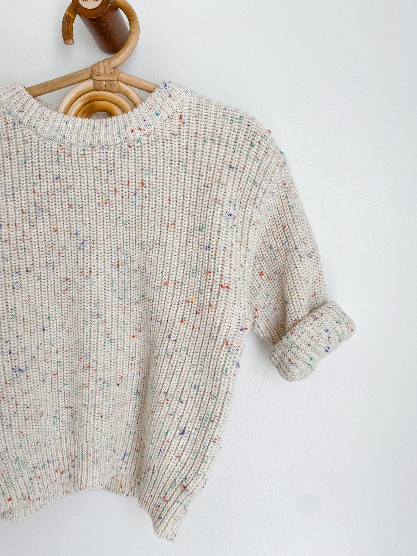 Custom Sweater Rainbow Sprinkle